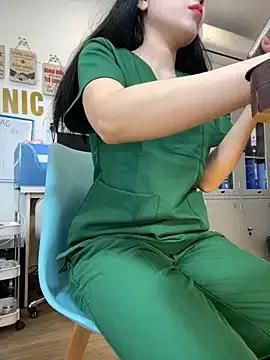 Clinic_Sexy — masturbation in public clinic/